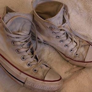 White high top converse